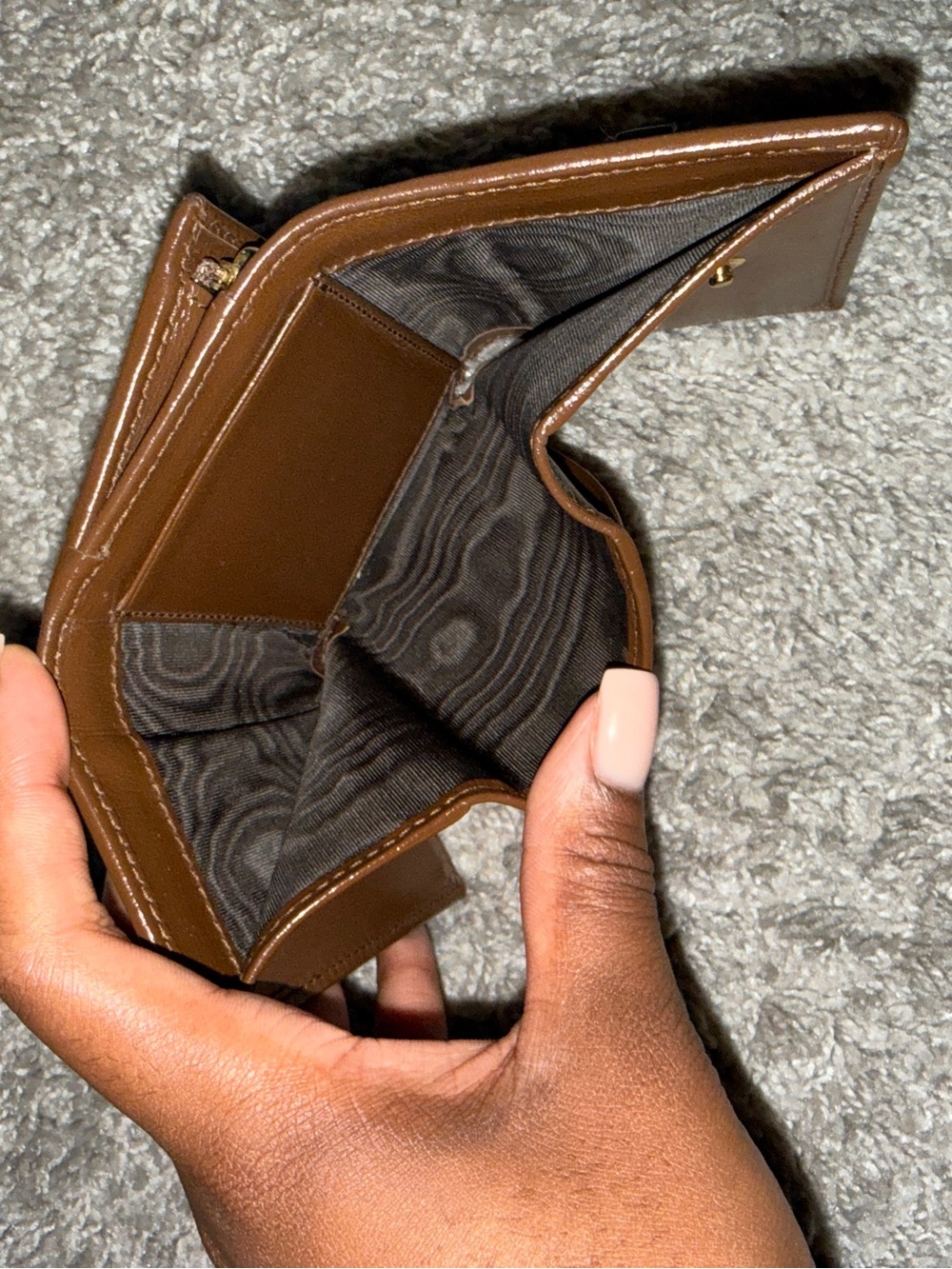 Gucci Signature GG Canvas Horsebit Card Holder - Brown/Beige - Picture 6 of 6
